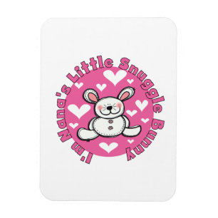 Nana's Little Snuggle Bunny Magnet