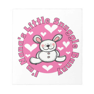 Nana's Little Snuggle Bunny Notepad