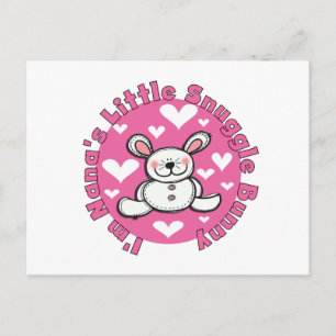 Nana's Little Snuggle Bunny Postcard