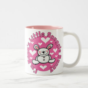 Nana's Little Snuggle Bunny Two-Tone Coffee Mug