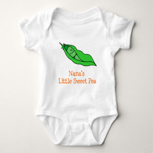 Nana's Little Sweet Pea Baby Bodysuit