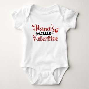 Nana's Little Valentine Baby Bodysuit