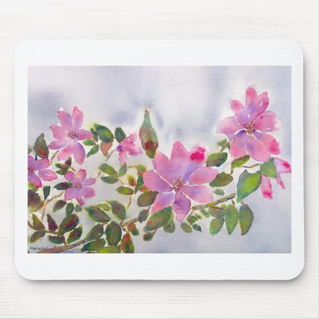 Nana's Roses Mouse Pad (Front)