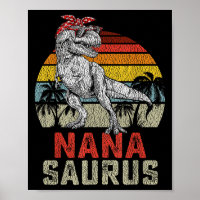 Nanasaurus T Rex Dinosaur Nana Saurus Family Match