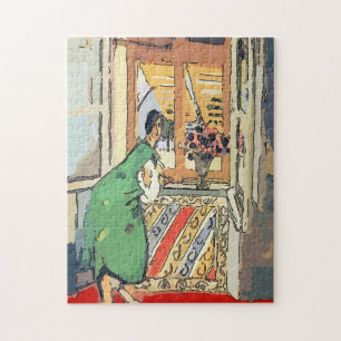 Nancy at Window 2 Jigsaw Puzzle