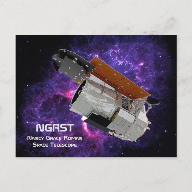 Nancy Grace Roman Space Telescope Postcard (Front)