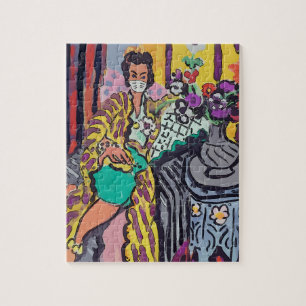 Nancy In Mask Jigsaw Puzzle