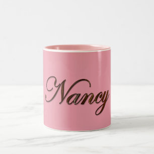 NANCY Name-Branded Gift Drinking Mug