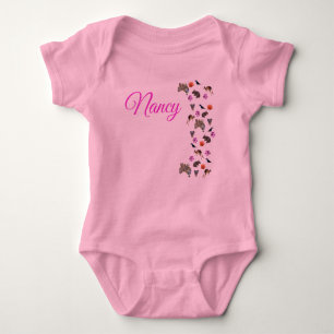 Nancy, Name, With Australian Wildlife, Baby Bodys Baby Bodysuit
