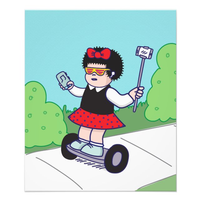 NANCY ON THE MOVE  | DIGITAL VERSION PHOTO PRINT (Front)