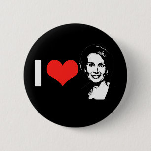 Nancy Pelosi 2012 6 Cm Round Badge