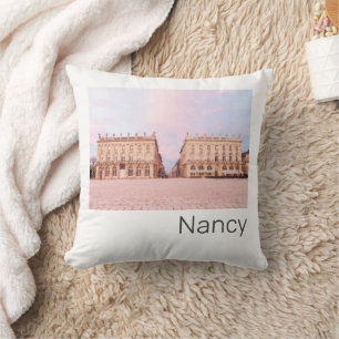 Nancy Place Stanislas Grand Est France Sunset Cushion