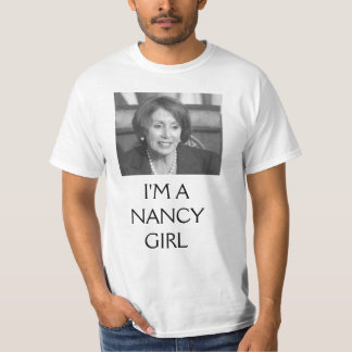 nancy_portrait_crop, I'M A NANCY GIRL T-Shirt