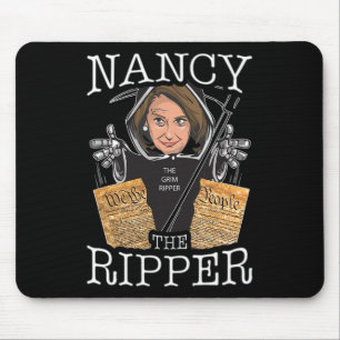 Nancy The Ripper Pelosi Rips The Constitution Pro Mouse Pad