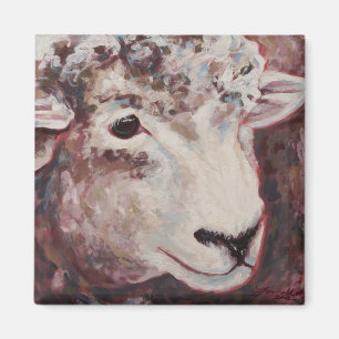 Nancy's Sheep Magnet