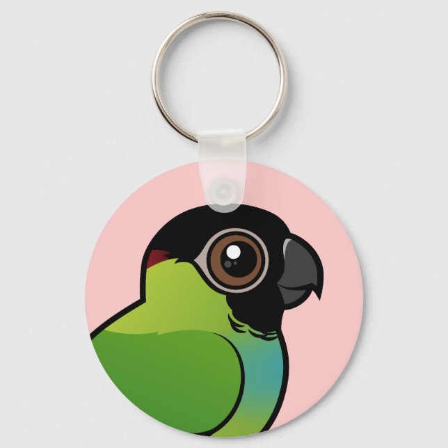 Nanday Conure Key Ring (Front)