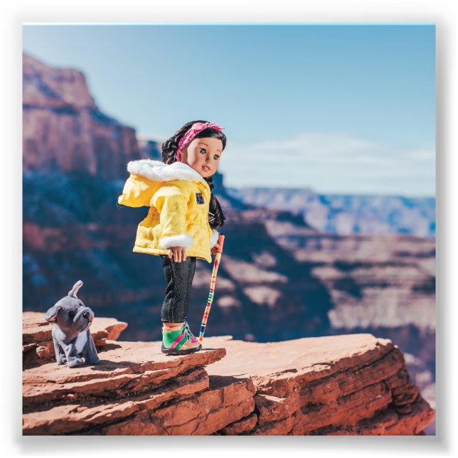 Nanea at the Grand Canyon Photo Print (Front)