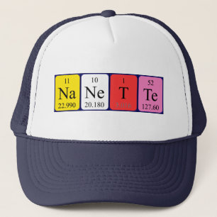 Nanette periodic table name hat