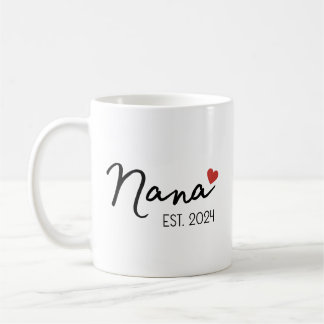 Nani Nana Est 2024 Mug Set, New Indian Grandparent