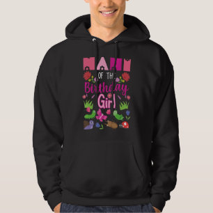 Nani Of The Birthday Girl Bug Insect Bday Party Hoodie