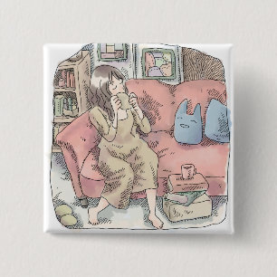 Naninabi 15 Cm Square Badge