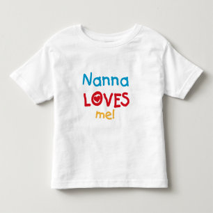 Nanna Loves Me T-shirts and Gifts