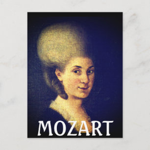 Nannerl Mozart Postcard