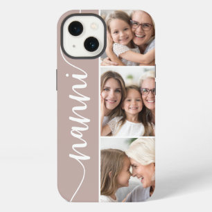 Nanni Script Grandma Photo Collage iPhone 13 Case