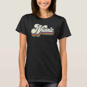 Nannie For Grandma Retro Vintage Mother s Day Nan T-Shirt