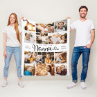 Nannie We Love you Hearts Modern Photo Collage