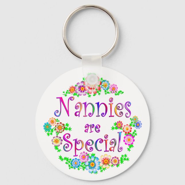 NANNIES are Special Key Ring (Front)