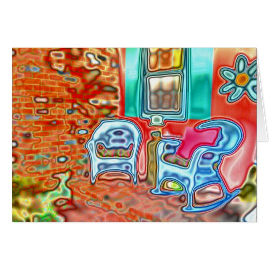 NANNIE'S PORCH - Magical Summertime Porch - Card