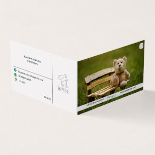 NANNOOS  FOLDED BUSINESS CARD