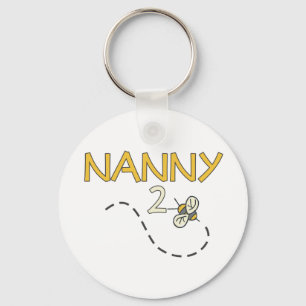 Nanny 2 Bee Key Ring