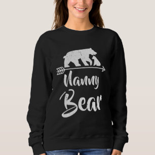 Nanny Bear Best Gift Mother's Father's Day Sweatshirt