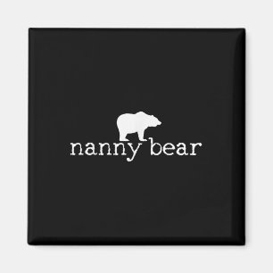 Nanny Bear Camping Camper Camp Gift Tee Magnet