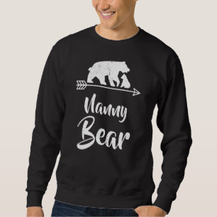 Nanny Bear Matching Family Christmas Costume Sweatshirt