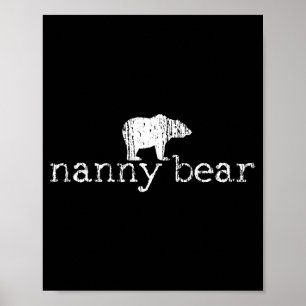 Nanny Grandma Mothers Day Gift Poster