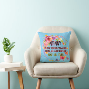 Nanny Love Them Spoil Them Snuggle Them  Cushion