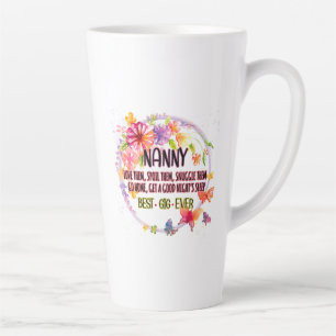 Nanny Love Them Spoil Them Snuggle Them Latte Mug