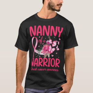 NANNY of a Warrior Breast Cancer Awareness T-Shirt