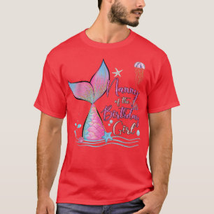 Nanny Of The Birthday Girl Mermaid Magical Family  T-Shirt
