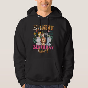 Nanny Of The Birthday Girl Zoo Theme Animal Party Hoodie