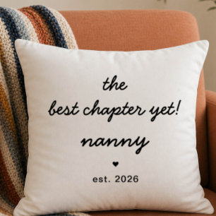 Nanny Pillow Gift   Best Chapter Yet