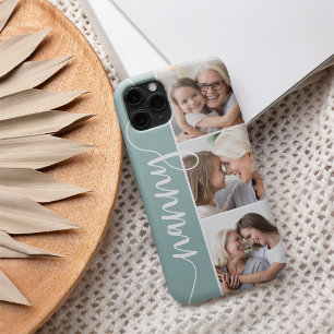Nanny Script Grandma Photo Collage iPhone 15 Pro Case
