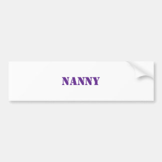 Nanny sticker