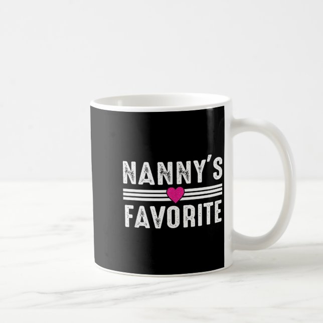 Nanny's Favorite  Coffee Mug (Right)