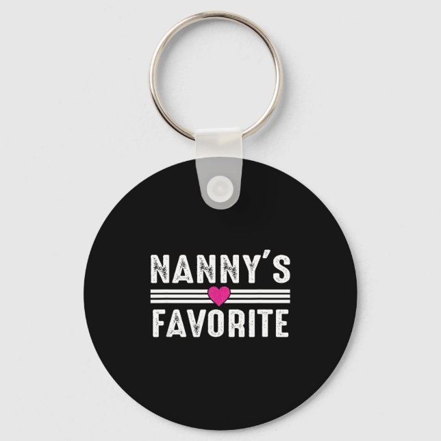 Nanny's Favorite  Key Ring (Front)