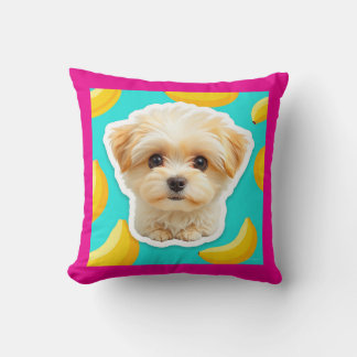 Nano banana pup pop on cushion