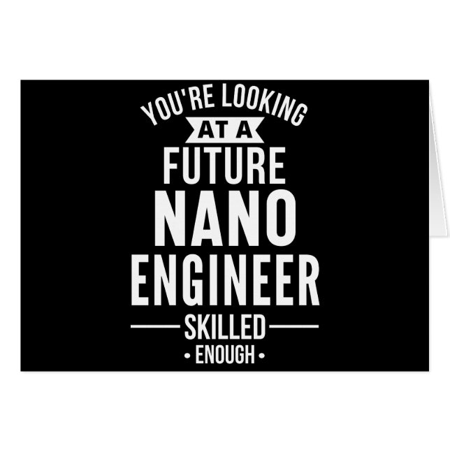 NANO engineer gift (Front Horizontal)
